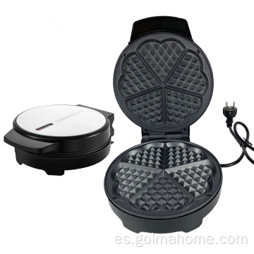 Comercial No Stick Dinfleable Waffle Maker Iron Huevo Bubble Waffle Helado Helado Panini Sandwich Waffle Maker Electric